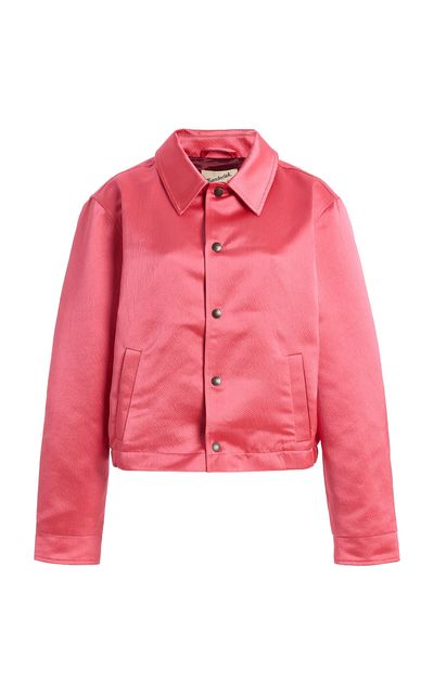 Sanderlak Sanderlak Hammered Satin Coach Jacket
