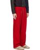 Sanderlak Sanderlak Red Baby Cord Drawstring Trousers - 2