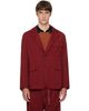 Sanderlak Sanderlak Red Flap Blazer - 1