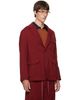 Sanderlak Sanderlak Red Flap Blazer - 2