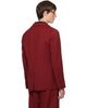 Sanderlak Sanderlak Red Flap Blazer - 3