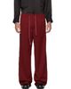 Sanderlak Sanderlak Red Tailored Drawstring Trousers - 1