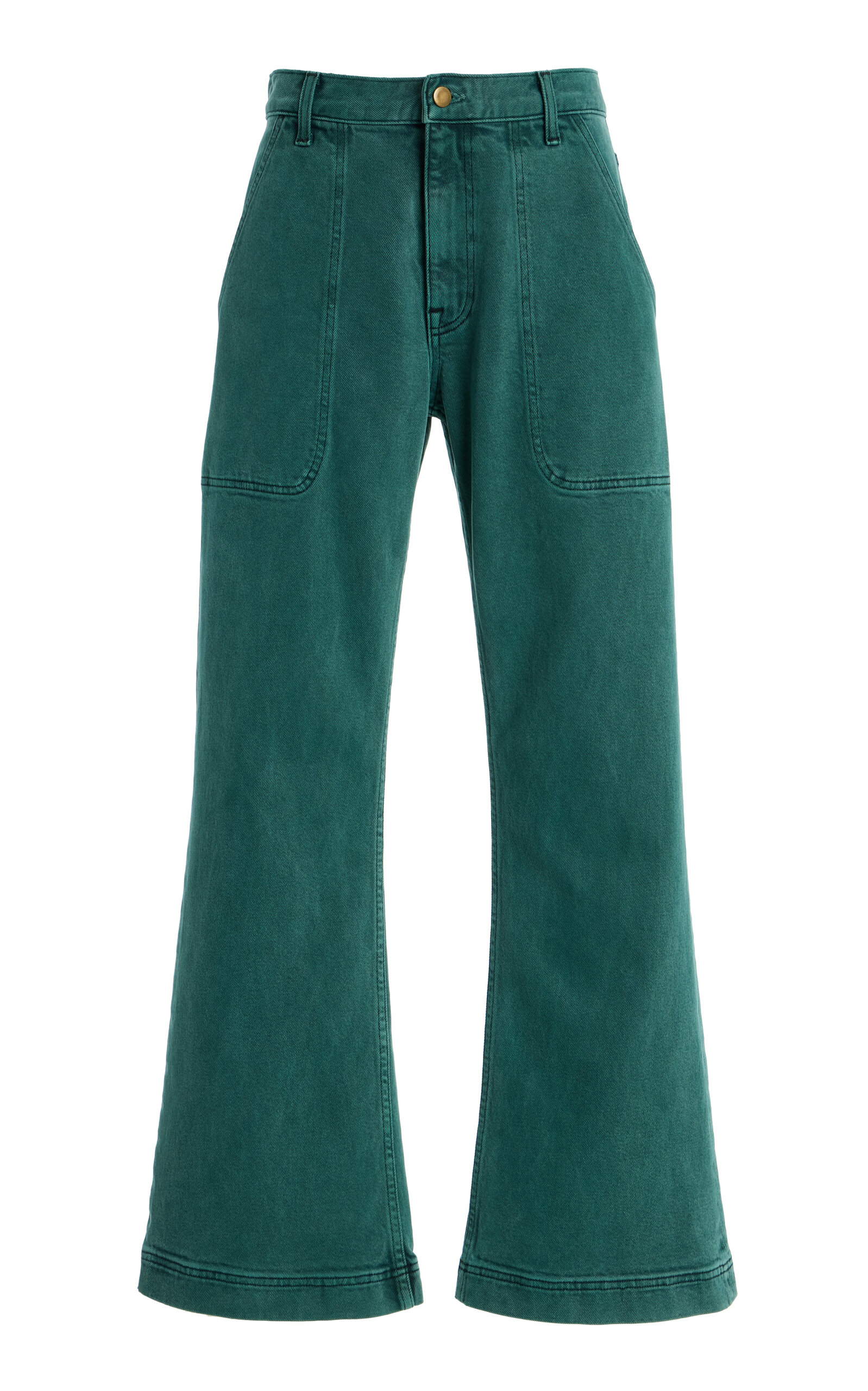 Sanderlak Sanderlak Rigid LowRise Flared Utility Jean