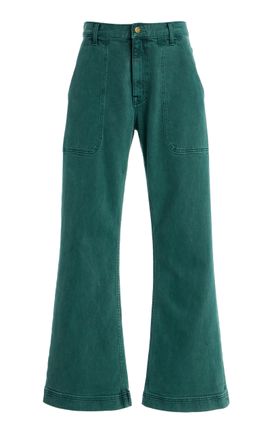 Sanderlak Sanderlak Rigid LowRise Flared Utility Jean