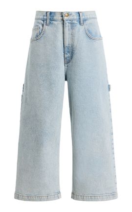 Sanderlak Sanderlak Skater Rigid MidRise WideLeg Jeans