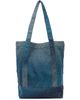 Sanderlak Sanderlak SSENSE Exclusive Blue Maharam Edition Jacquard Tote - 1