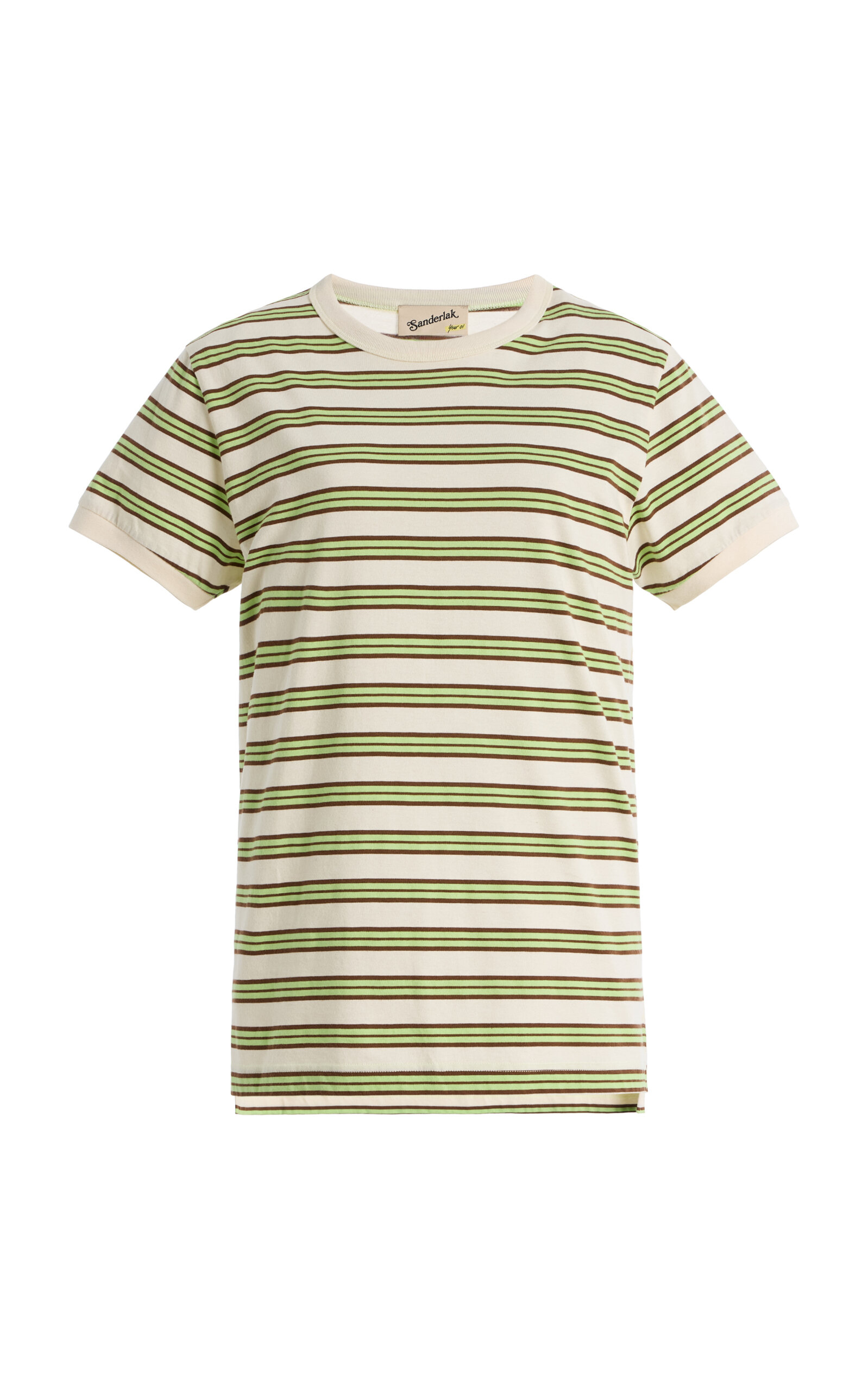 Sanderlak Sanderlak Striped Cotton Tee