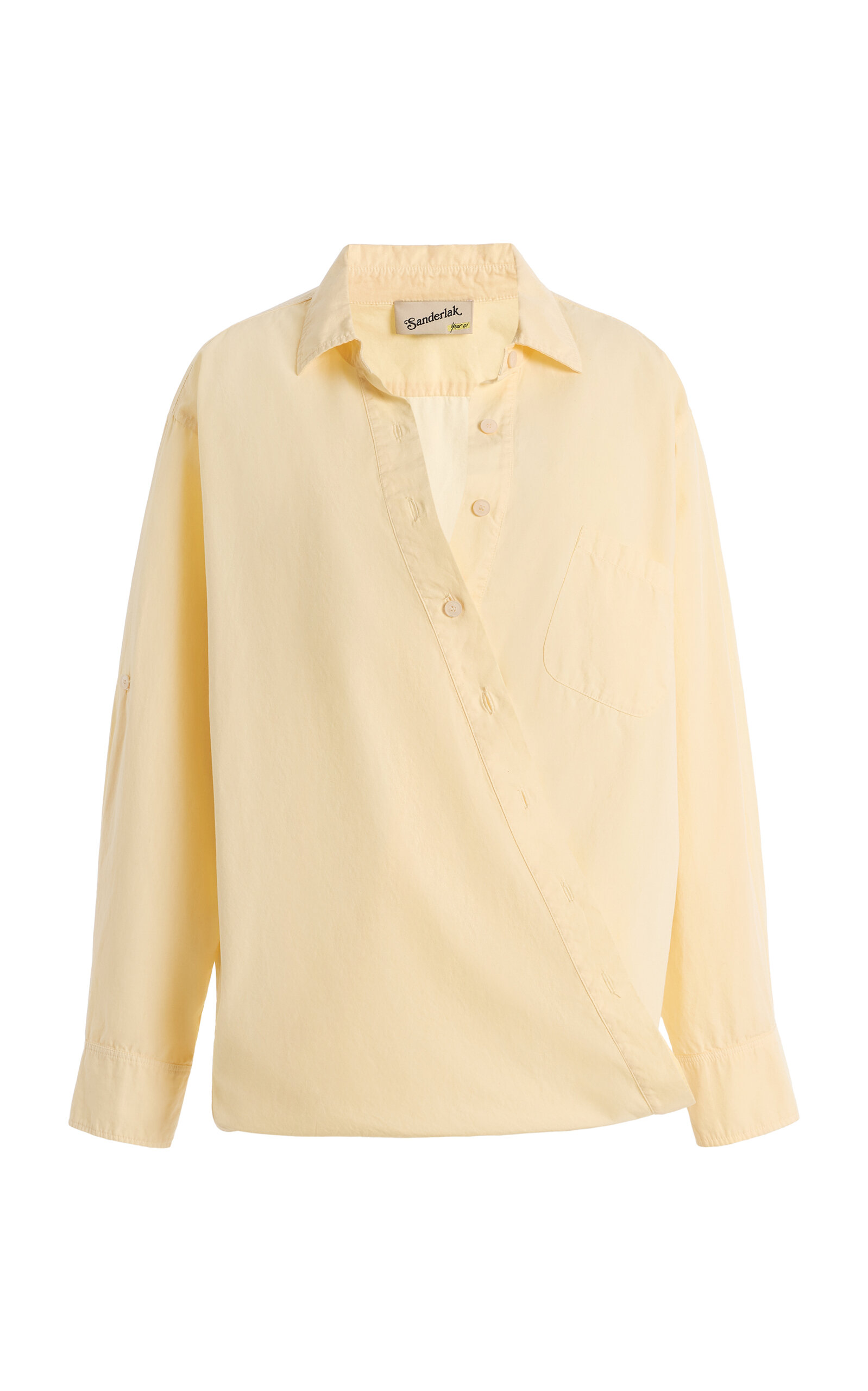 Sanderlak Sanderlak Twist Cotton Shirt