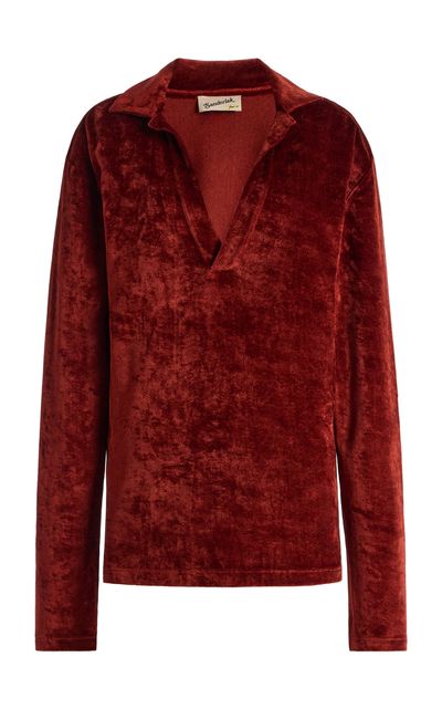 Sanderlak Sanderlak VNeck Velvet Polo