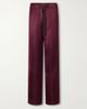 SANDERLAK Satin wide-leg pants - 1