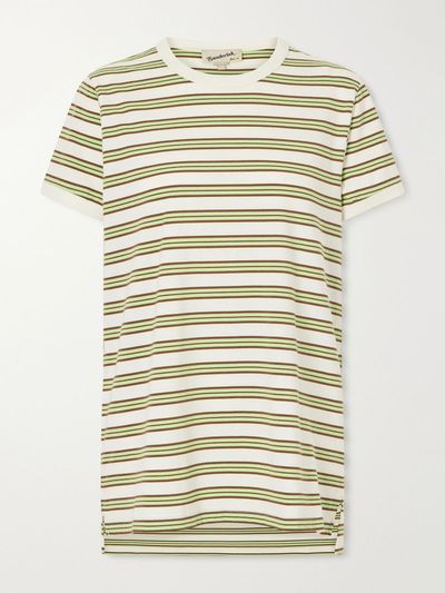 SANDERLAK Striped cotton-jersey T-shirt