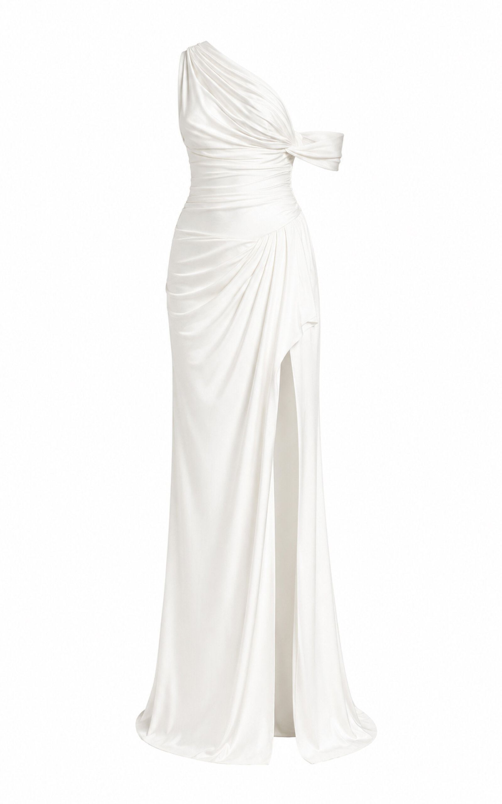 Sandra Mansour Sandra Mansour Temptation Silk Jersey Maxi Dress