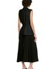 SANDRO SANDRO 2-in-1 Wraparound Maxi Dress - 2