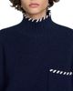 Sandro Sandro Alban Whipstitch Turtleneck Sweater - 4
