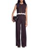 Sandro Sandro Andrews 2 in 1 Wool Blend Crop Top - 2