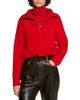 Sandro Sandro Arabella Wool Blend Half Zip Sweater - 1