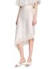 Sandro Sandro Asymmetric Satin Skirt - 4