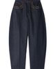 SANDRO SANDRO Barrel jeans with metal details - 5