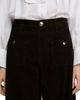 Sandro Sandro Bastiaan Corduroy Patch Pocket Wide Leg Pants - 4
