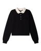 SANDRO SANDRO Beaded Polo-neck Sweater - 4