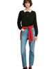 SANDRO SANDRO Beaded Polo-neck Sweater - 5