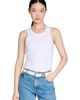 SANDRO SANDRO Beaded Rib Knit Vest Top - 1