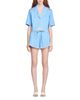 Sandro Sandro Beaded Trim Cotton Shorts - 5