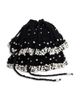 Sandro Sandro Beaded Velvet Bucket Bag - 1