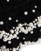 Sandro Sandro Beaded Velvet Bucket Bag - 4