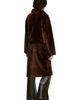 SANDRO SANDRO Belted Shearling Coat - 2