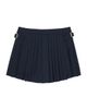 SANDRO SANDRO Buckle accent pleated skort - 5