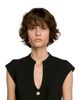 SANDRO SANDRO Buttoned Peplum Top - 4