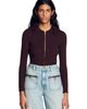 SANDRO SANDRO Cardigan with floral collar - 1