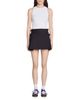 Sandro Sandro Cedriala Wool Blend Pleated Mini Skirt - 5