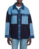 Sandro Sandro Celia Denim Mix Oversized Jacket - 1