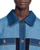 Sandro Sandro Celia Denim Mix Oversized Jacket - 4