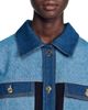 Sandro Sandro Celia Denim Mix Oversized Jacket - 5
