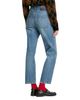 Sandro Sandro Charmant High Rise Straight Leg Jeans in Blue Jean - 3