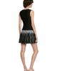 SANDRO SANDRO Check Knit Short Dress - 2