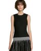 SANDRO SANDRO Check Knit Short Dress - 3