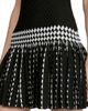 SANDRO SANDRO Check Knit Short Dress - 4