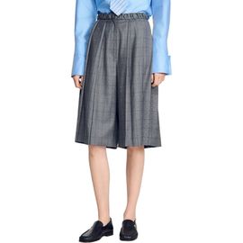 SANDRO SANDRO Check wool shorts
