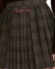 SANDRO SANDRO Checked Pleated Skirt - 4