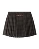 SANDRO SANDRO Checked Pleated Skirt - 5