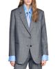 Sandro Sandro Checked Wool Jacket - 1