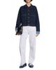 Sandro Sandro Christopher Jacket Style Denim Cuff Cardigan - 2