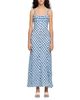 Sandro Sandro Colette Gingham Lace Up Maxi Dress - 2