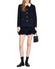 Sandro Sandro Contrast Collar Wool Jacket - 2