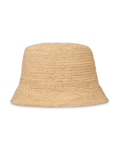 Sandro Sandro Crochet Raphia Bucket Hat