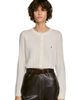 SANDRO SANDRO Cropped Check Stitch Cardigan - 4